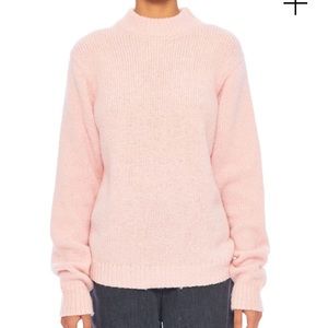Tibi Cozette Alpaca Sweater
Pale Blush / M NWT